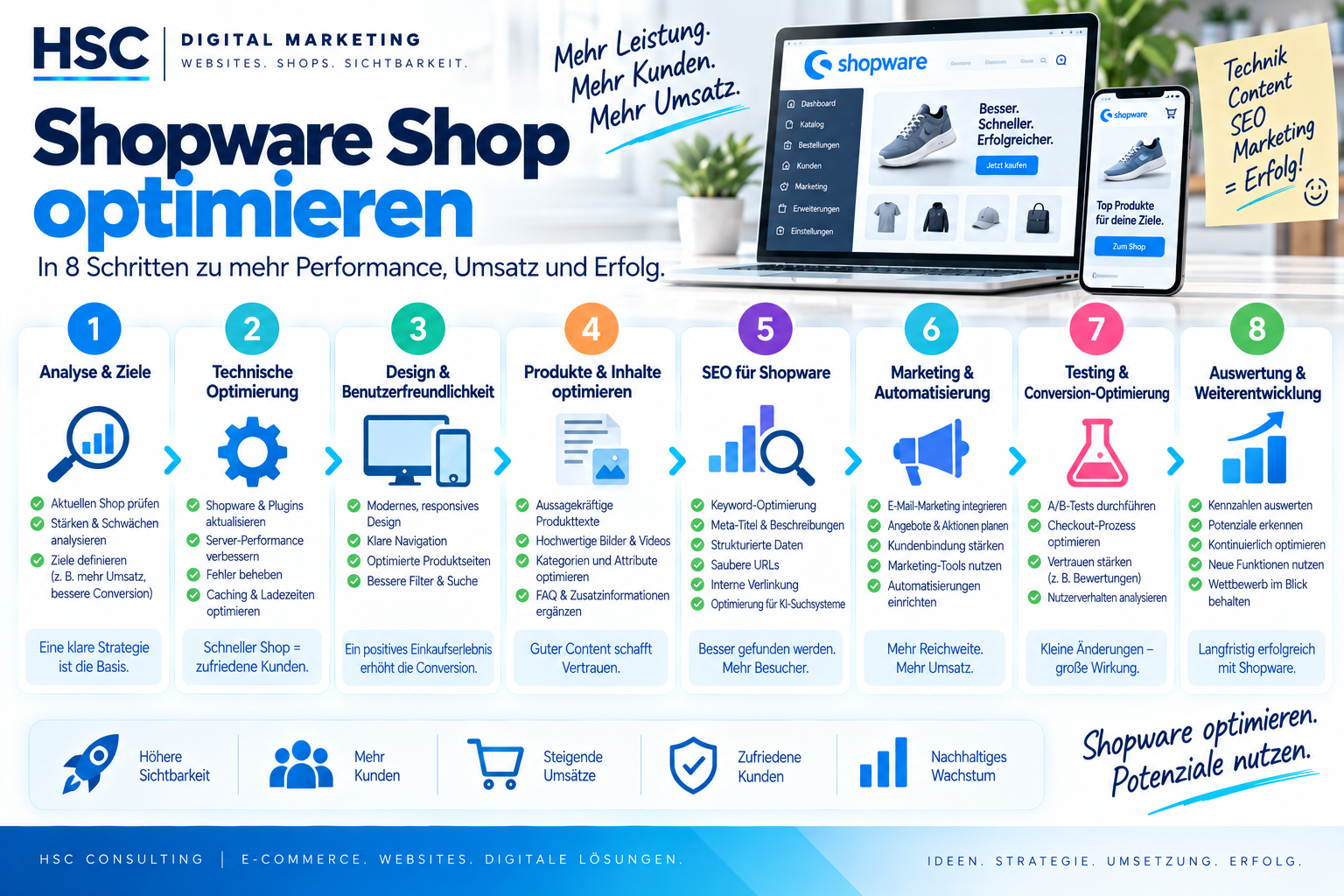 Shopware Shop optimieren