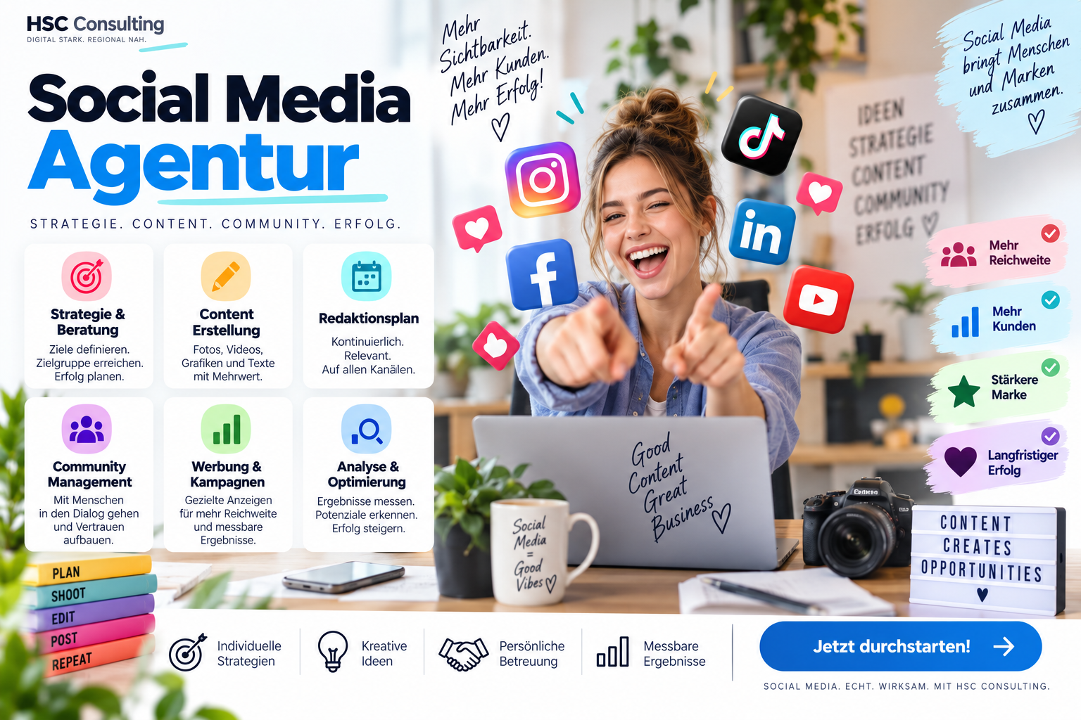 Angebot einer Social Media Agentur