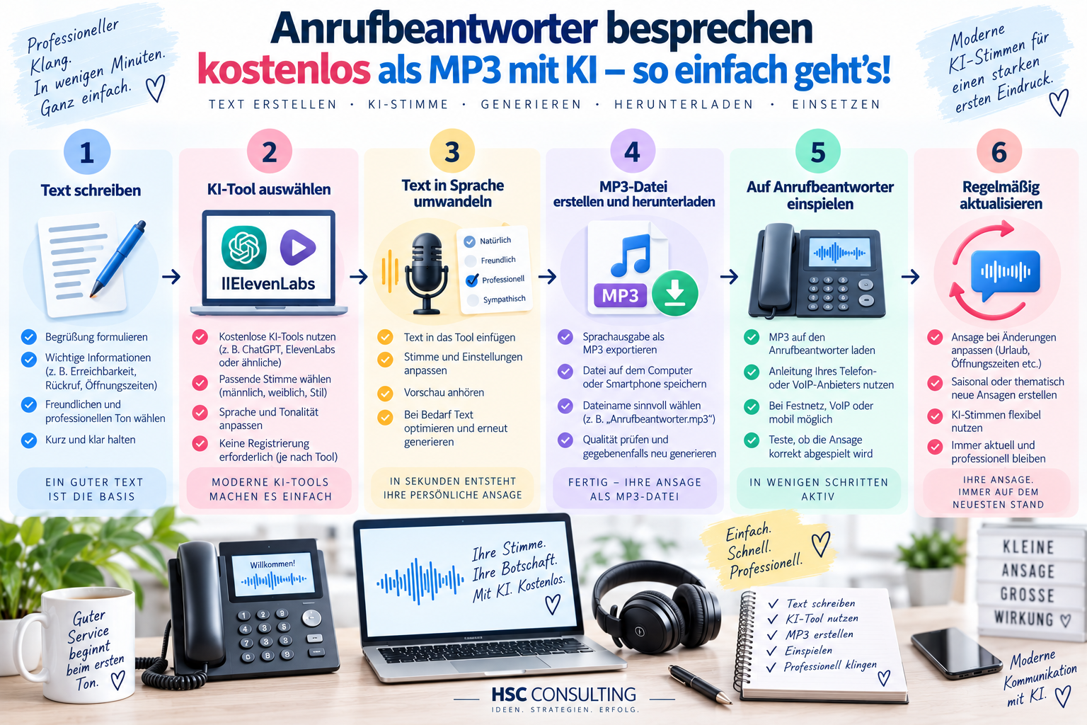 Anrufbeantworter mit KI