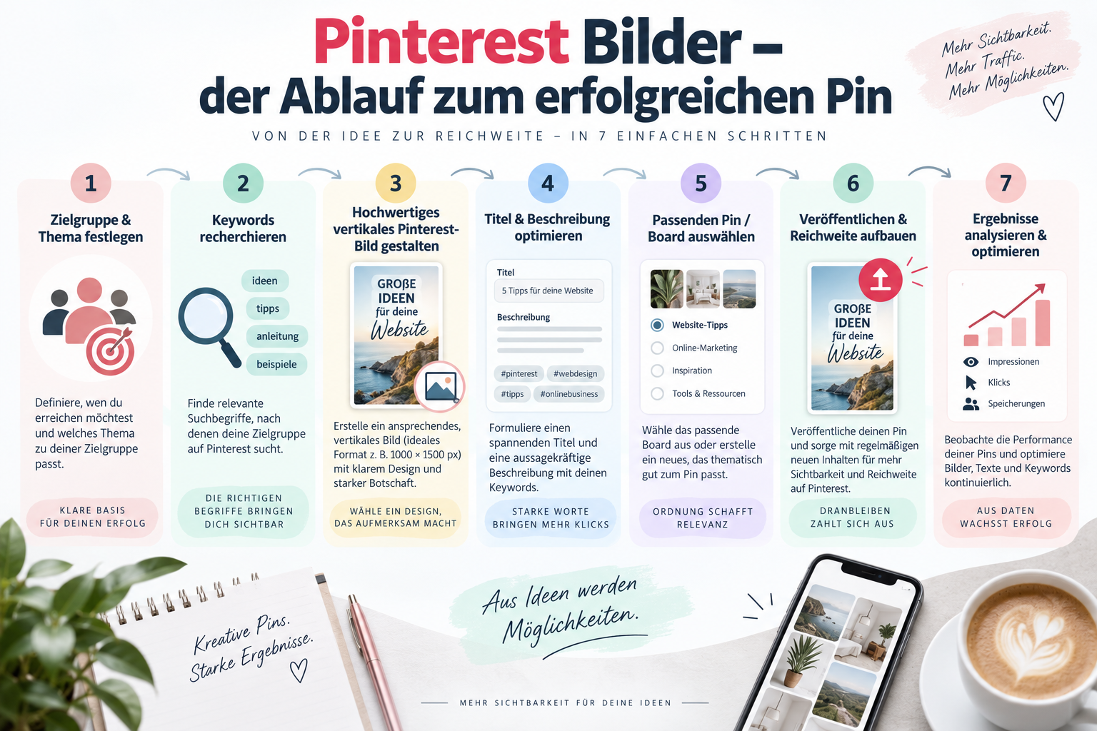 Pinterest Ablauf