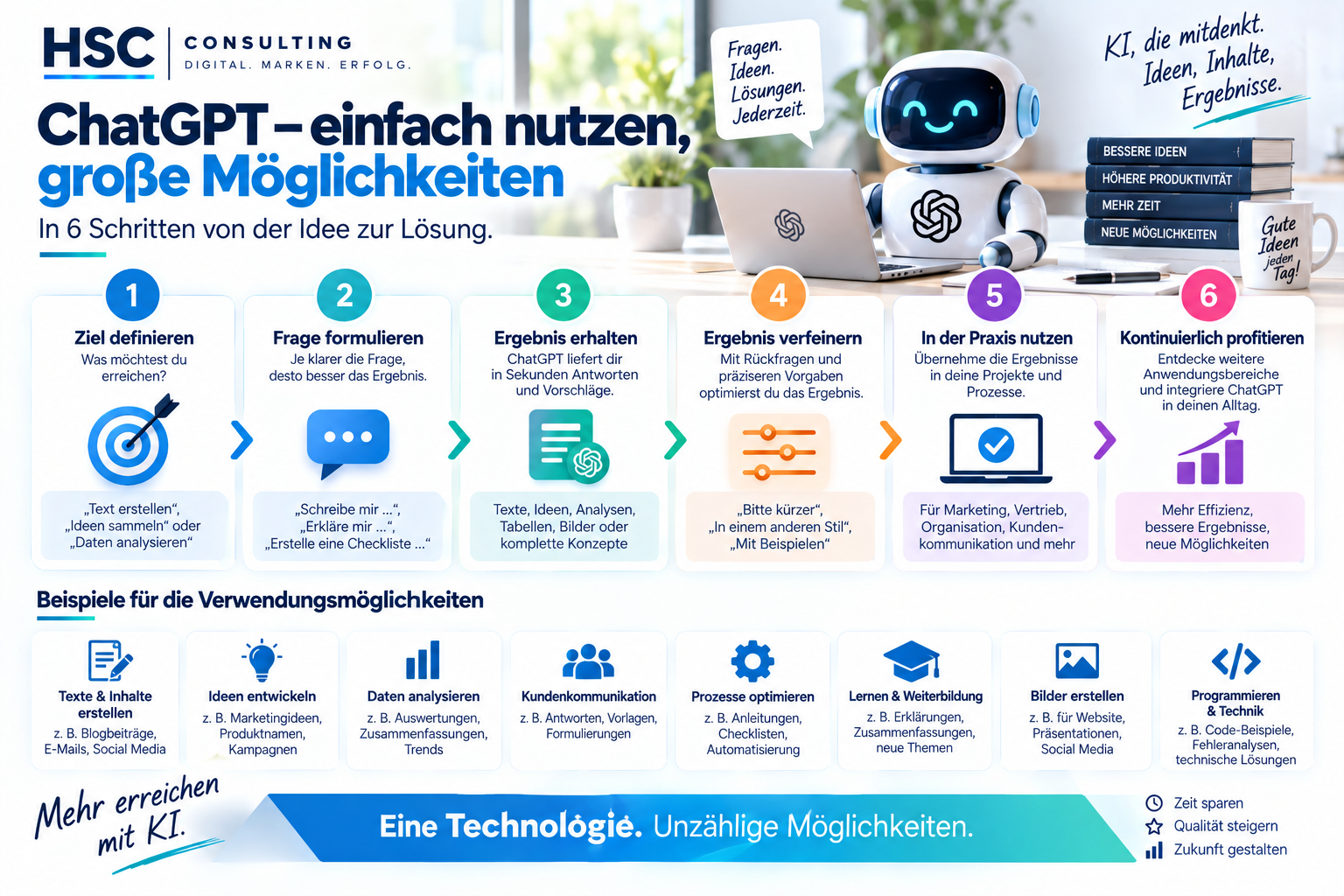 ChatGpt Möglichkeiten