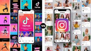 Vergleich TikTok und Instagram