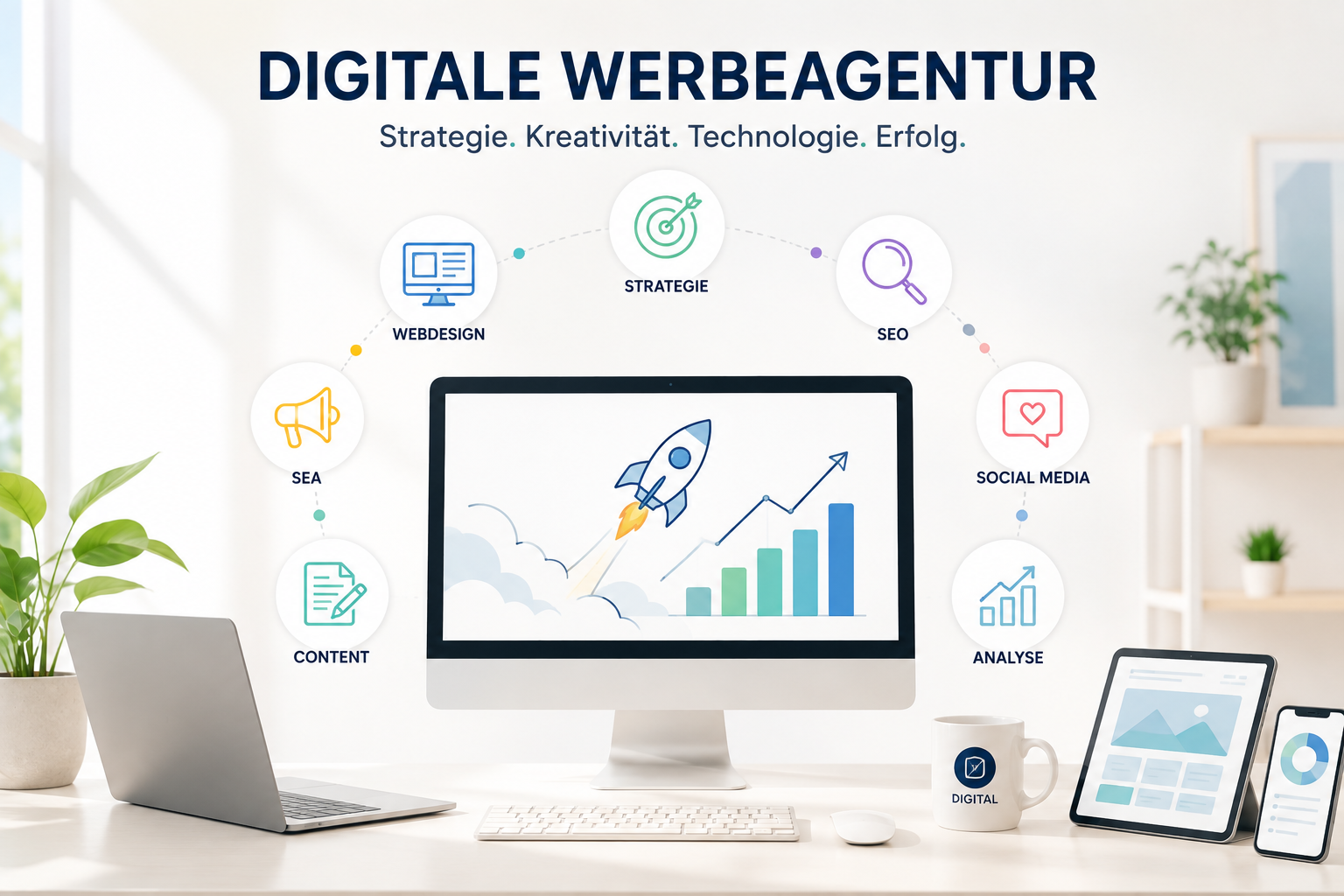 Digitale Werbeagentur Strategien