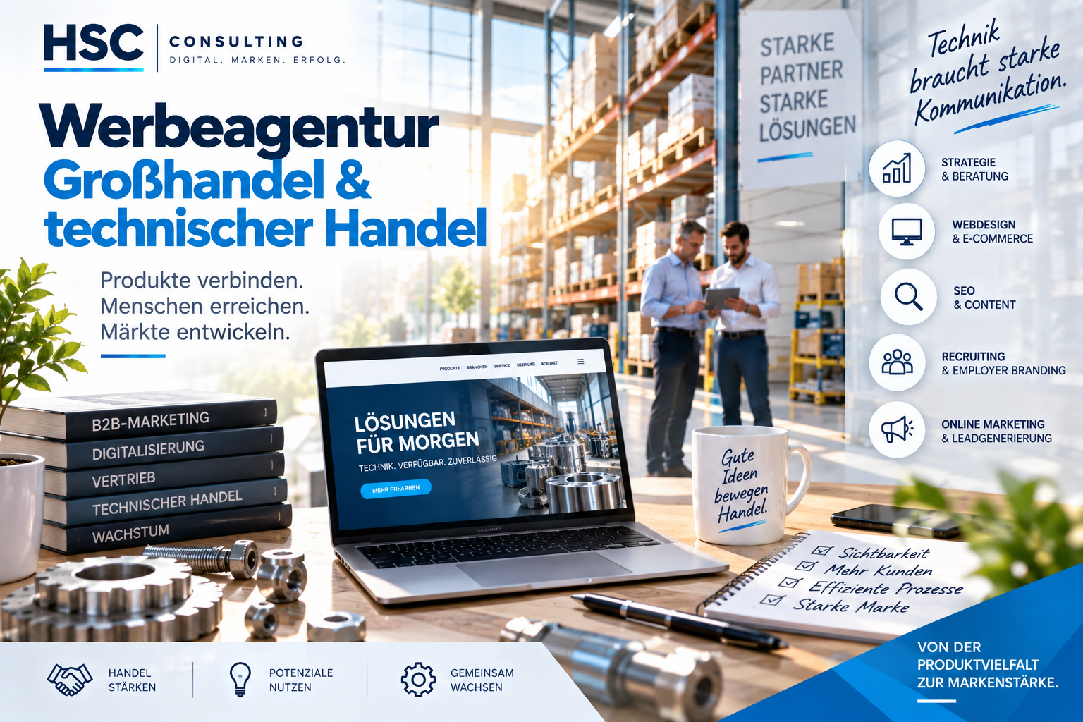 Handelsunternehmen Werbeagentur