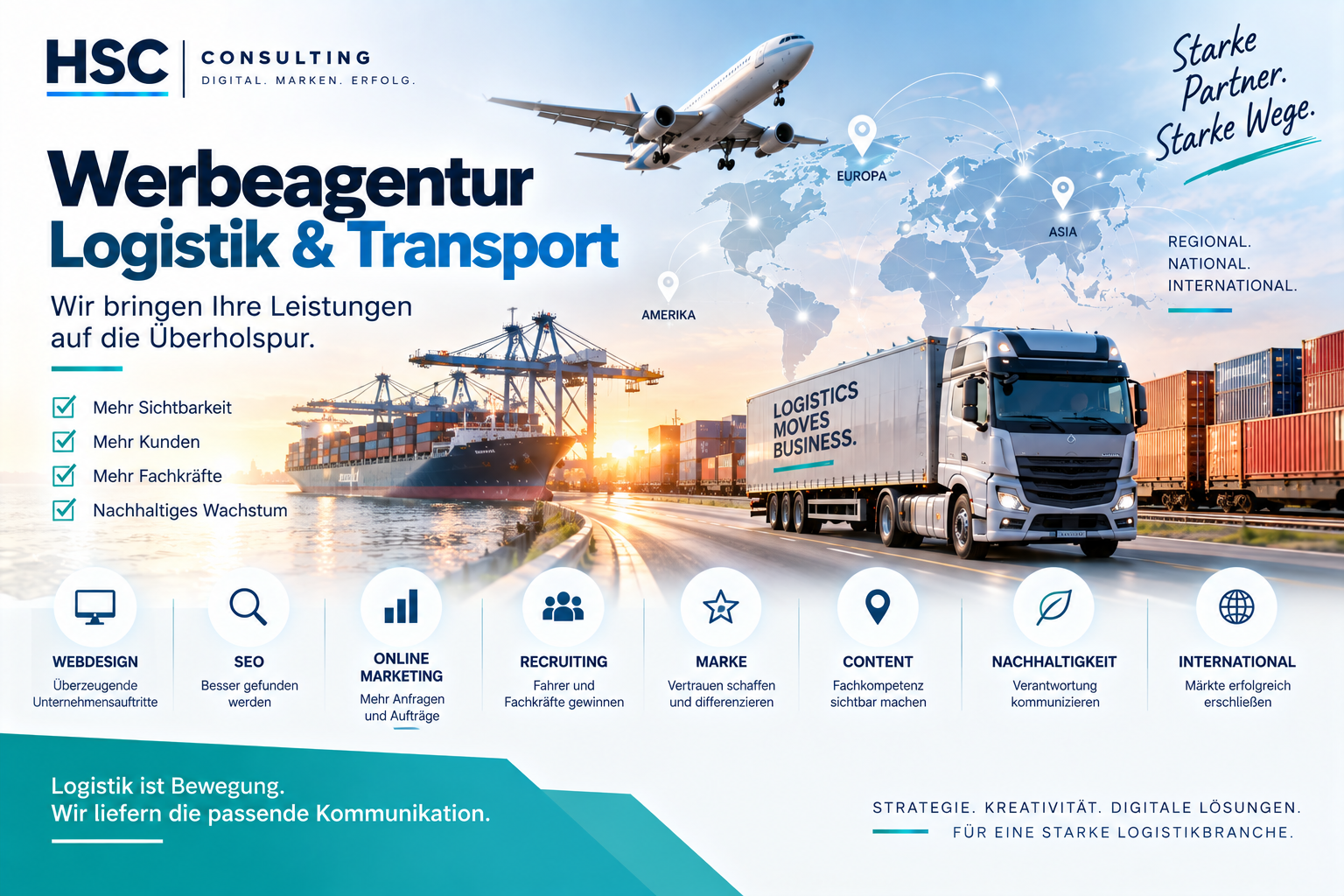 Logistik & Verkehr Werbeagentur