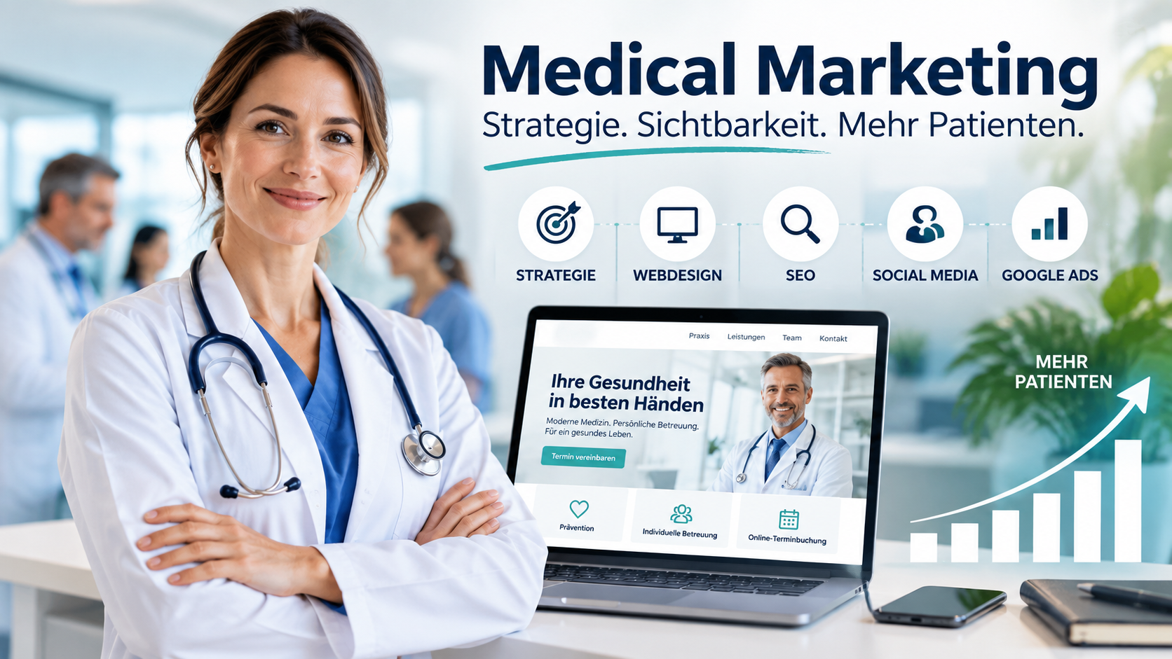Medizinmarketing mit Strategie und Wachstum
