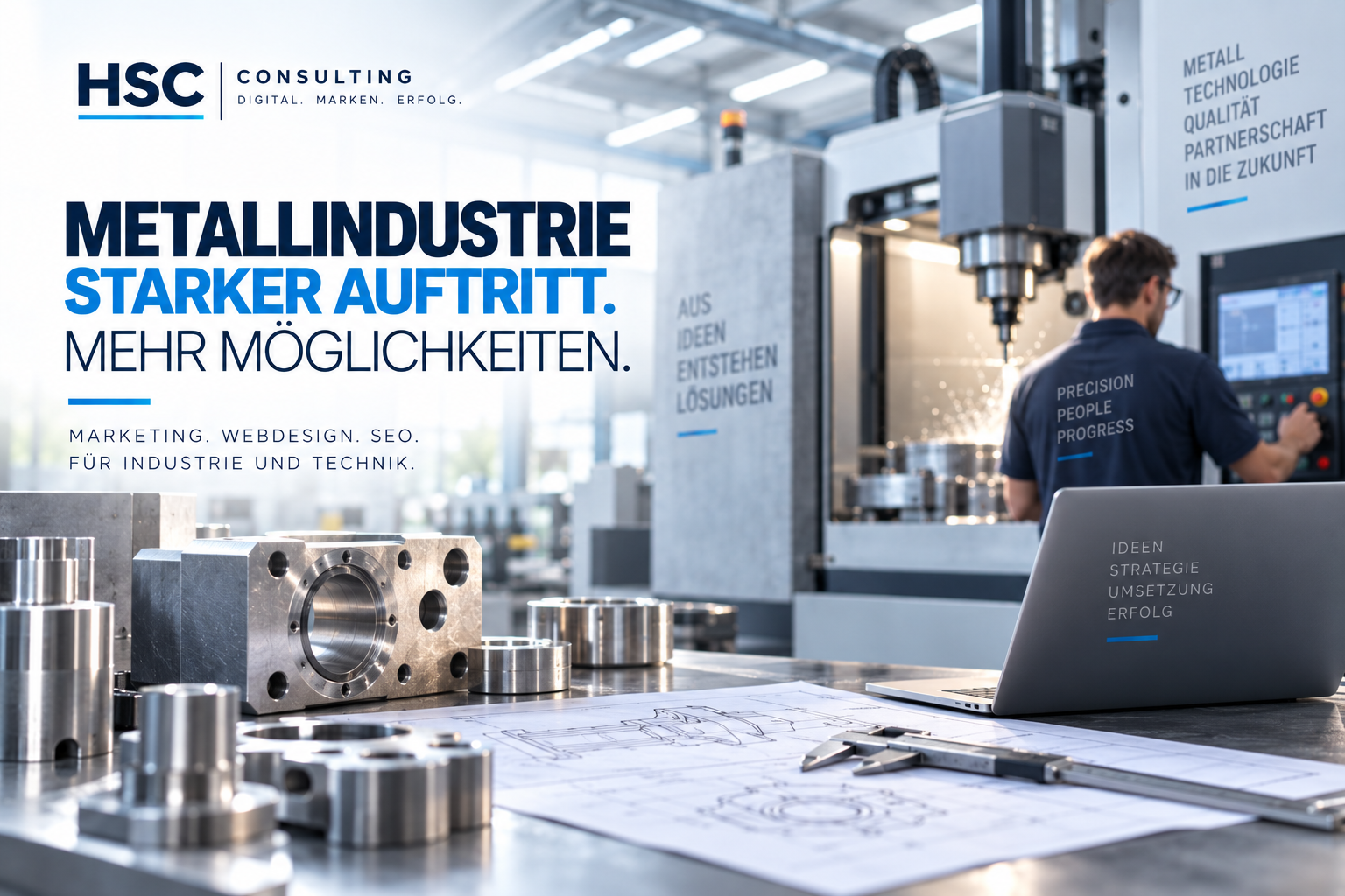 Metallindustrie Werbeagentur