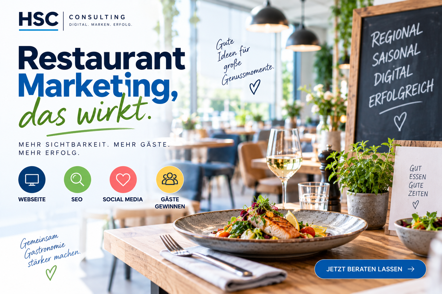 Werbeagentur Gastronomie Webdesign