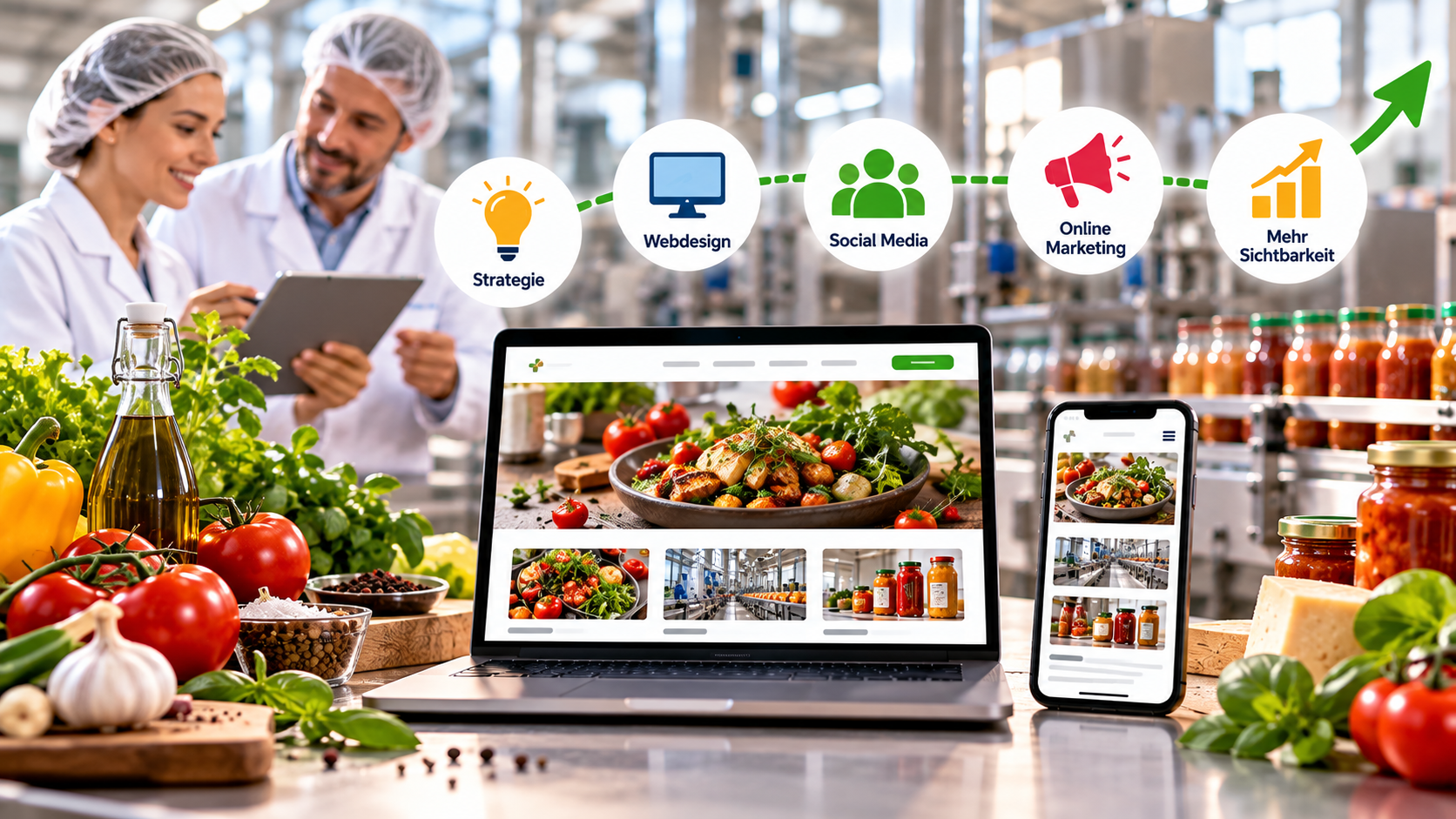Werbeagentur Lebensmittelindustrie