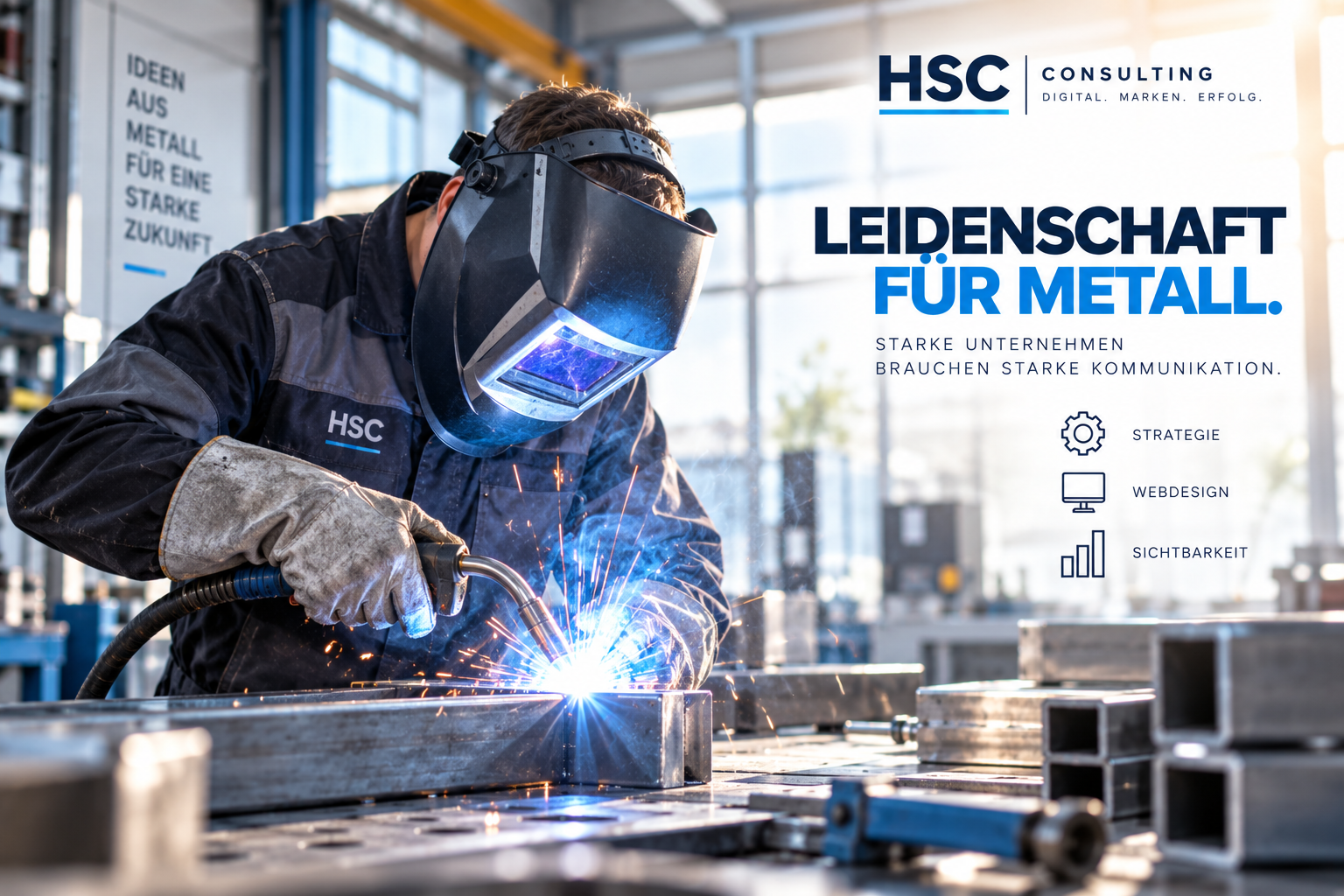 Werbeagentur Metallindustrie