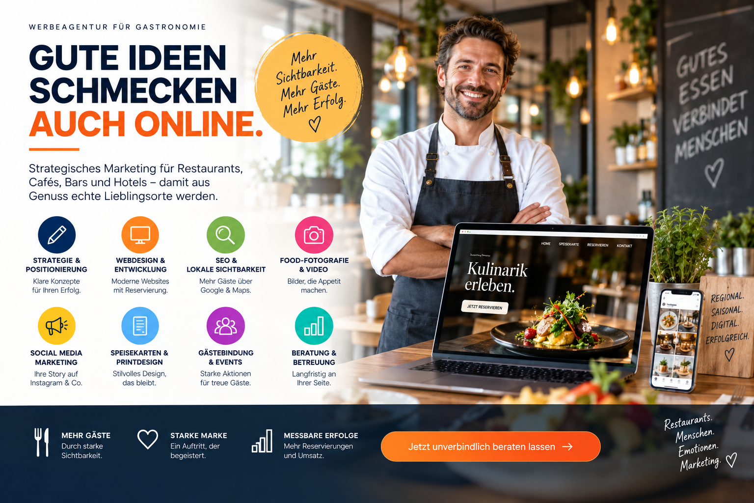 Werbeagentur Restaurant