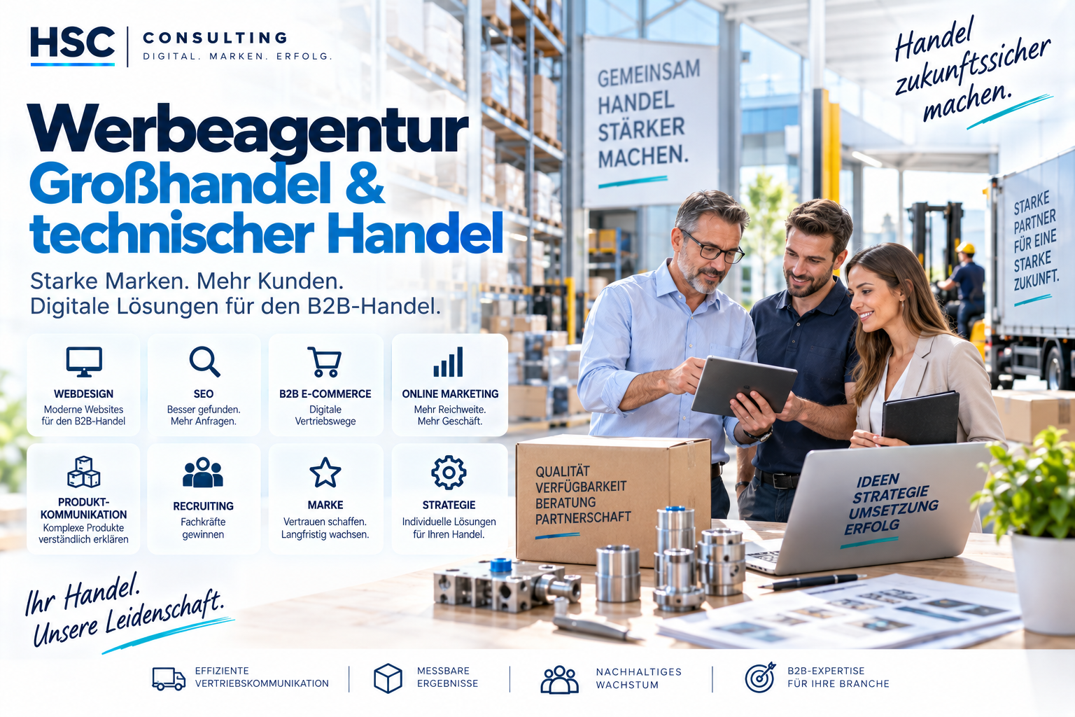 Werbeagentur für Handelsunternehmen