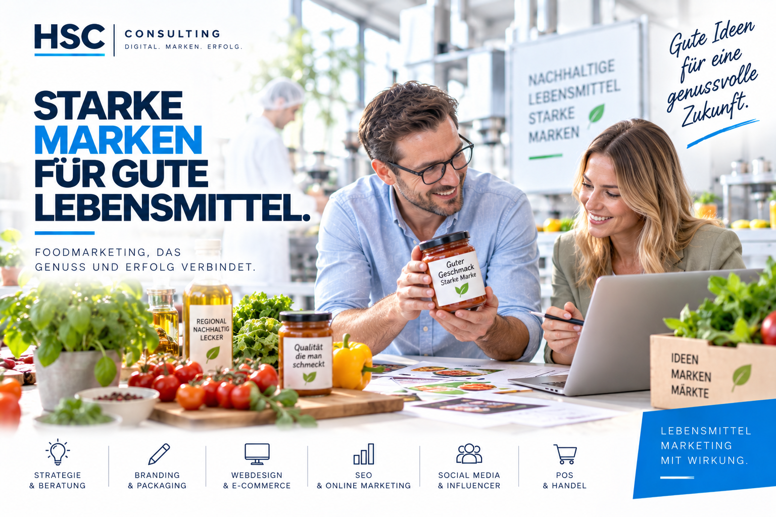 Werbeagentur für Lebensmittelindustrie und Foodmarketing