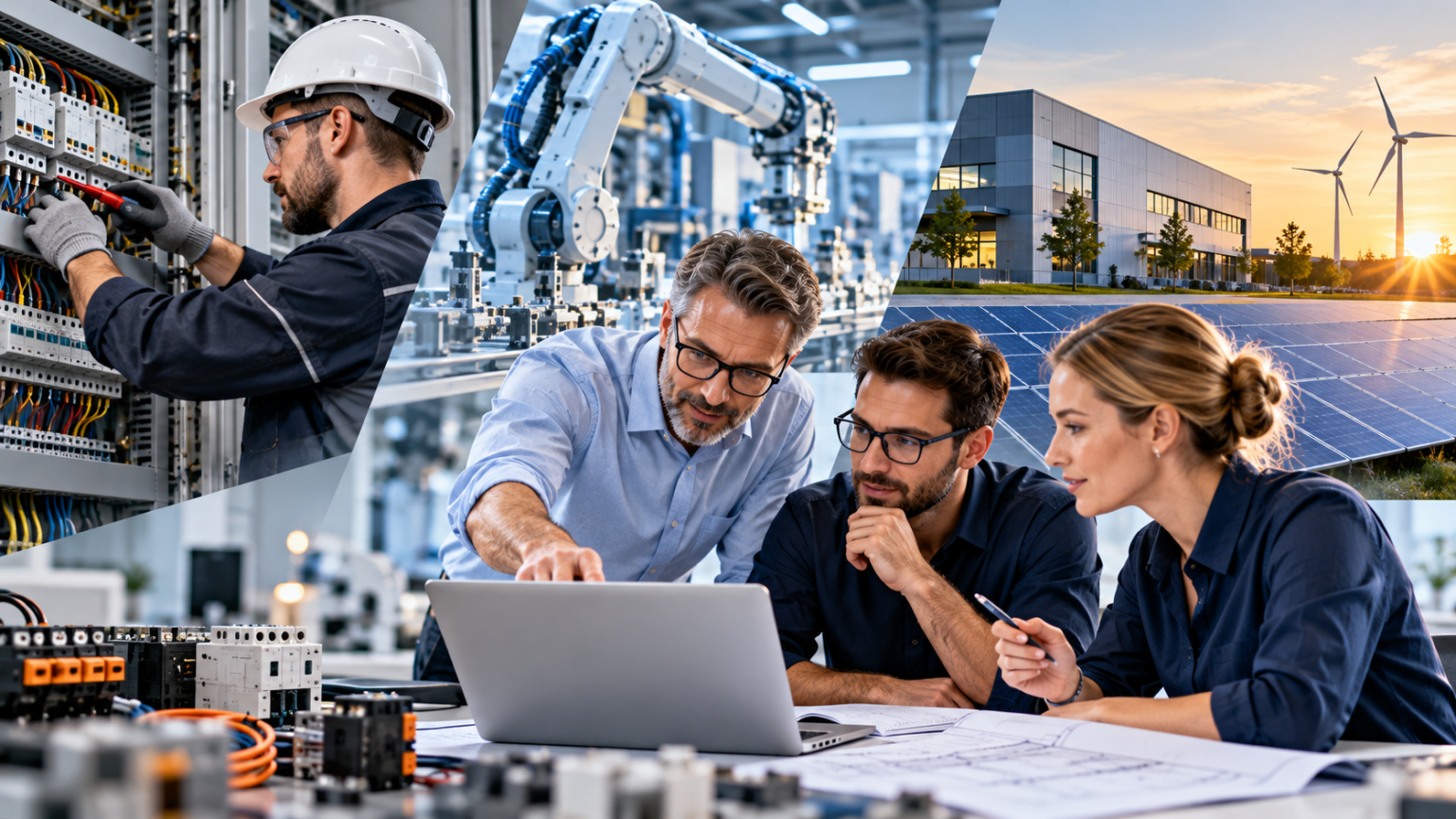 Ingenieurteam für smarte Industrie und Energie