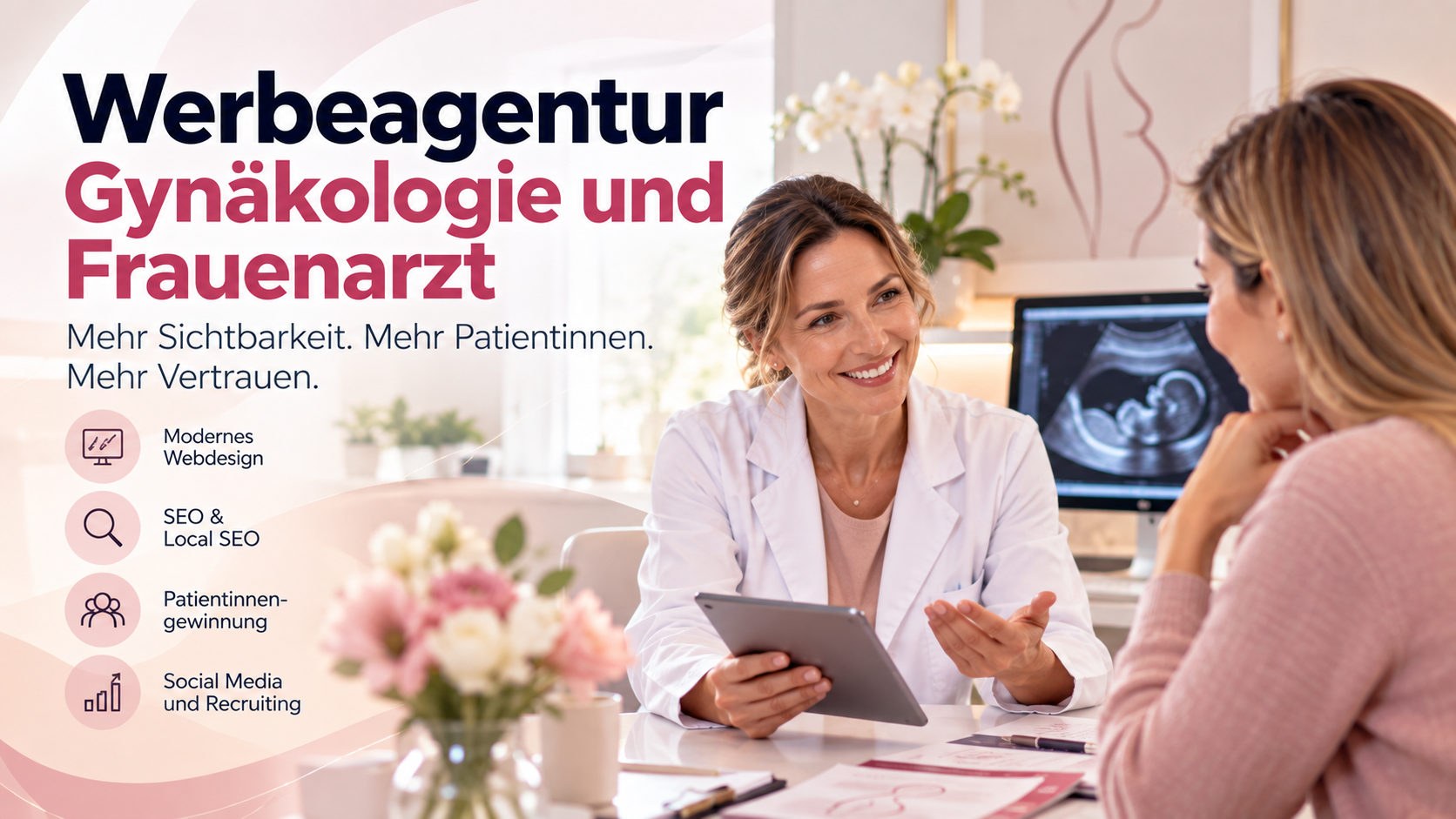 Moderne Sichtbarkeit für die Gynäkologie