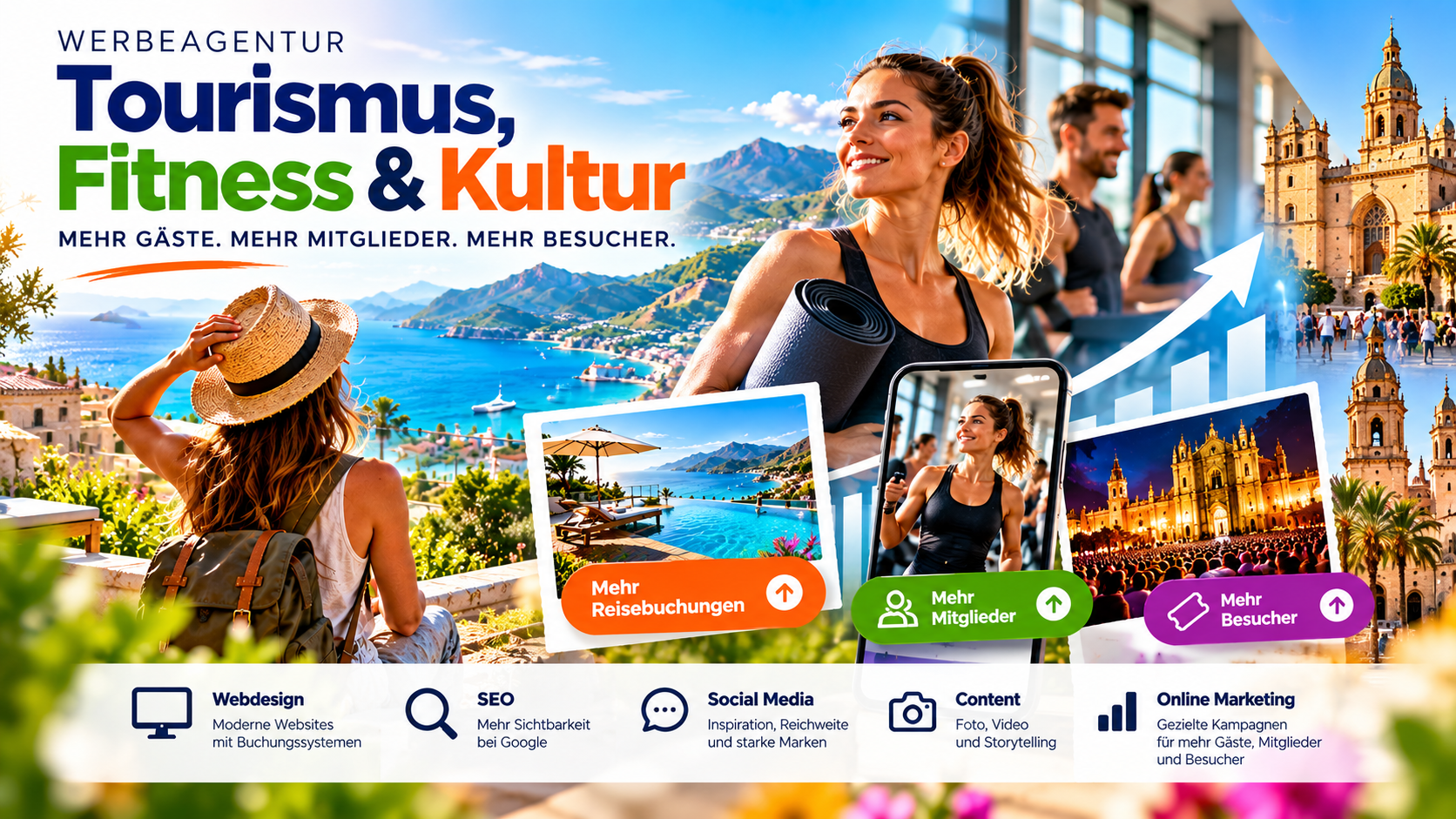 Tourismus, Fitness & Kultur Marketing