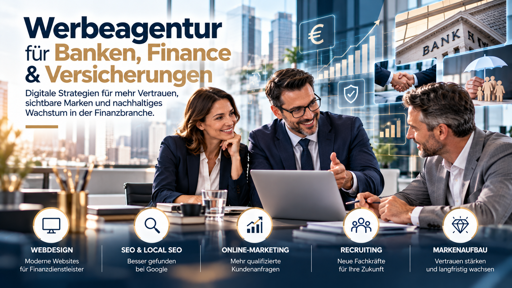 Werbeagentur für Banken und Versicherungen